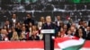 Orbán Viktor miniszterelnök beszédet mond a Kossuth téren 2025. október 23-án