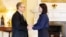 Прэмʼер-міністар Вялікабрытаніі Кір Стармэр і Сьвятлана Ціханоўская. Лёндан, 2 чэрвеня 2026