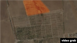 Супутниковий знімок кладовища Абдал у Симферополі. Крим