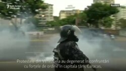 Venezuela: poliția a folosit gaze lacrimogene împotriva protestatarilor