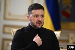 Presidenti i Ukrainës, Volodymyr Zelensky.