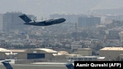 Kabulból felszálló amerikai repülőgép augusztus 30-án