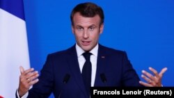 French President Emmanuel Macron (file photo)