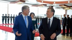 Özbek, gyrgyz prezidentleri duşuşdylar