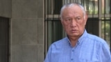 Султанбай Айжигитов Бишкектин Биринчи май райондук сотунда. 12-сентябрь, 2025-жыл.