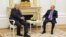 Перамовы Лукашэнкі і Пуціна ў Крамлі 18 лютага 2022 году