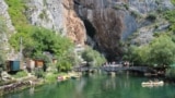 Selo Blagaj u ljetnjem periodu