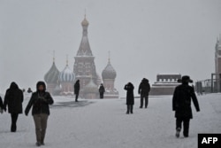 Красная площадь, Москва, 19 февраля 2026 года