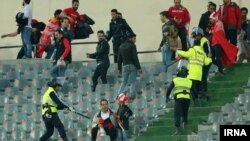 هواداران پرسپولیس در بازی رفت