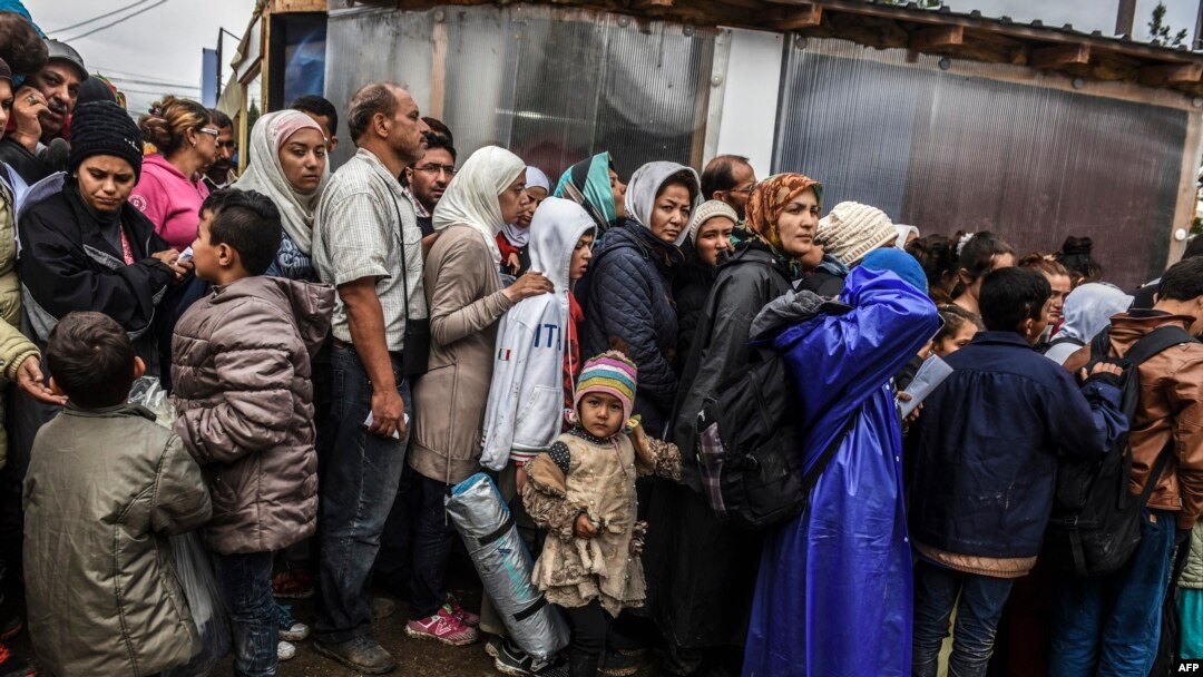 Migranti u prihvatnom centru, ilustrativna fotografija