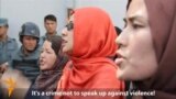 Afghan Women Protest Against Violence