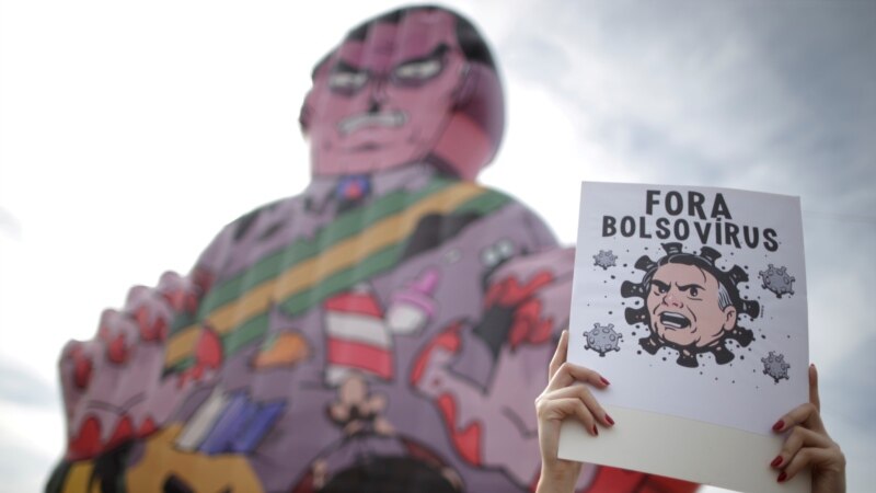 Demonstracije zbog korona krize u Brazilu 