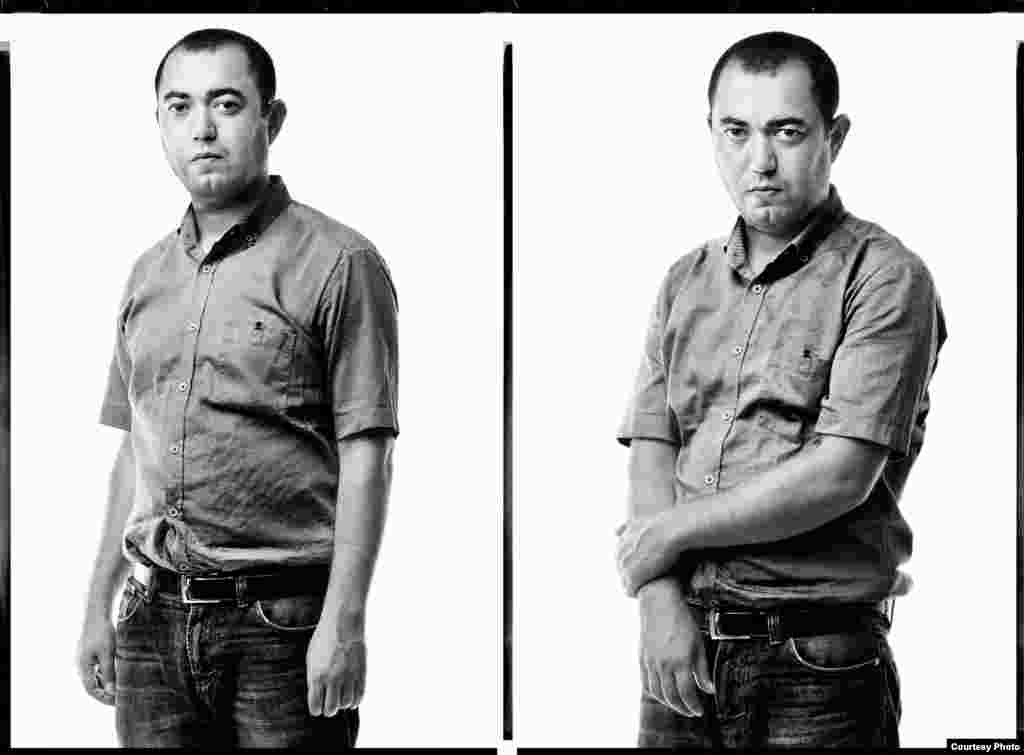 Aktivsit Rəşadət Axundov. Keçmiş N!DA üzvü "Əsgər ölümlərinə YOX" aksiyalarından sonra həbs edilmişdir. Axundov 3 il həbsdə olub