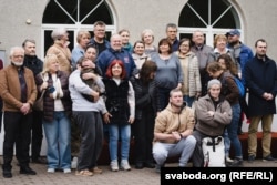Супольнае фота пасьля сустрэчы