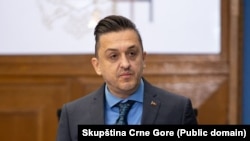 Ministar finansija Novica Vuković u parlamentu, 6. septembar 2024.