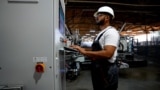 Worker in factory