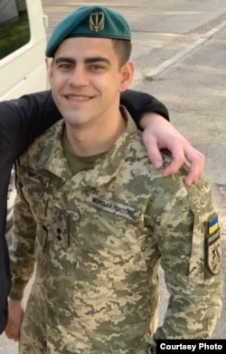 Ukrainian marine infantry officer Pavlo Afisov, pictured before his capture by invading Russian forces in 2022, spent a year and a half incarcerated at the Corrective Colony No. 10 in Russa's Mordovia region.