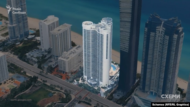 Кондомініум, де родина депутата Борта має апартаменти