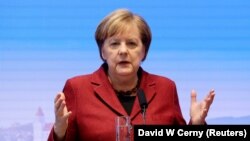German kansleri Angela Merkel. Arhiw suraty