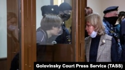 Азат Мифтахов в суде. 18 января 2021 года