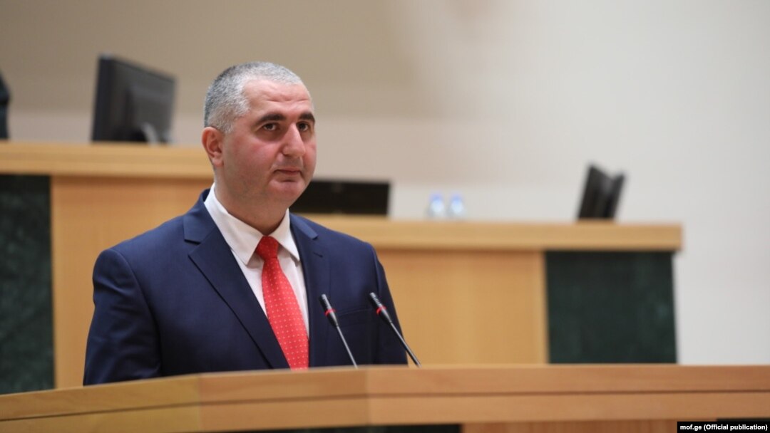 ლაშა ხუციშვილი, ფინანსთა მინისტრი