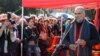 Armenia - Opposition leader Raffi Hovannisian holds a news conference in Yerevan's Liberty Square, 21Mar2013.