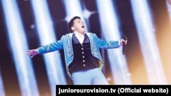 Ержан Максим Junior Eurovision конкурсында. 