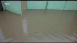 Харобӣ баъди тармим. Вазъи рустои Чортеппа пас аз борон