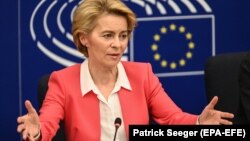 Predsednica Evropske komisije Ursula von der Leyen