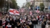 Belarus - Protests after presidential elections in Belarus. Minsk, 27Sep2020