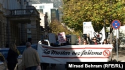 Mostar: Protest antifašista, ¨Ovo je BiH, ne NDH¨ 