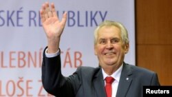 Çeh prezidenti Miloş Zeman 