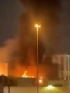 Smoke And Fire Seen After Drone Incident Near US Consulate In Dubai