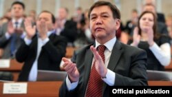 Председатель парламентского комитета по правам человека, конституционному законодательству и государственному устройству Эркин Алымбеков