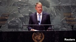 Președintele Klaus Iohannis a spus în discursul său de la Adunarea Generală a ONU că pandemia de COVID-19 ne-a schimbat fundamental modul de viaţă