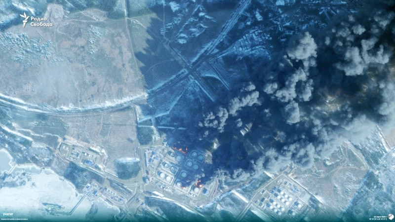 У РФ заявили про пошкодження нафтопроводу біля порту Приморськ та НПЗ у Кстові