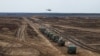 A photo from what Russia and Belarus called joint drills, which Russia used to move forces into Belarus before invading Ukraine from its neighbor's territory.