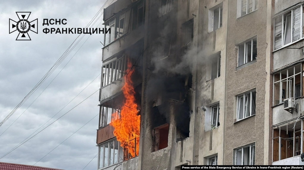 Наслідки російського удару в Івано-Франківську, 13 травня 2026 року