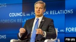 ABŞ Federal Təhqiqatlar Bürosunun direktoru Christopher Wray 