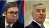 Aleksandar Vučić i Milo Đukanović
