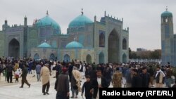 د بلخ د مرکز مزارشریف یو انځور