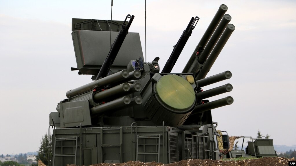 سامانه دفاع ضد هوایی روسیه در بندر لاذقیه