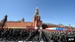 Кызыл мәйданда хәрби парад