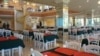 A dining hall at the Songdowon children's camp in North Korea, in a 2014 photo by Uri Tours, a tourism company.