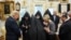 U.S. - President Donald Trump meets spiritual leaders of the Armenian community in the U.S. at the White House, September 16, 2026.