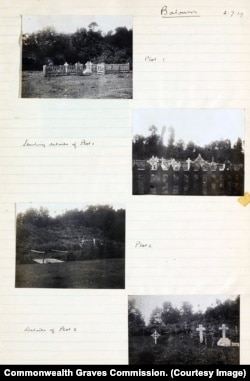 ბრიტანელი სამხედროების სასაფლაოები თბილისში, 1919 წელი