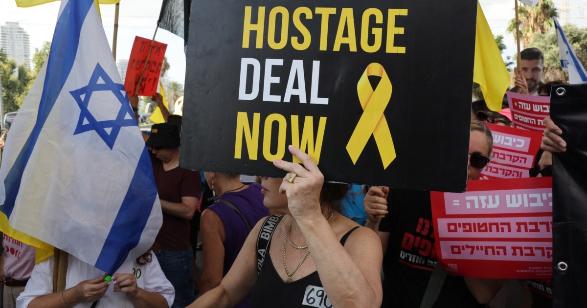 ტრამპი: ვაშინგტონი ჰამასთან „ღრმა მოლაპარაკებებს“ აწარმოებს ღაზაში დარჩენილი მძევლების გათავისუფლებაზე