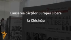 Radio Europa Liberă își lansează aparițiile anuale de carte la Chișinău