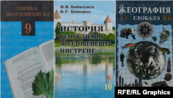 Europa Liberă a analizat, împreună cu trei profesori universitari, manualele din stânga Nistrului de limba „moldovenească”, istorie și geografie pentru clasele IX-XI.