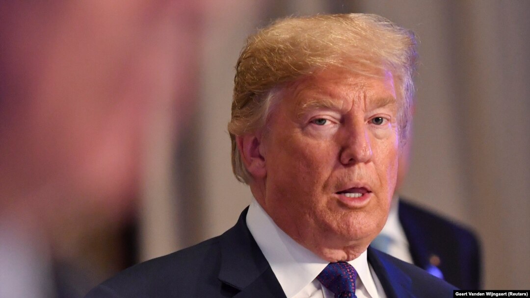 Президент США Дональд Трамп, Бельгия, 11 июля 2018 года